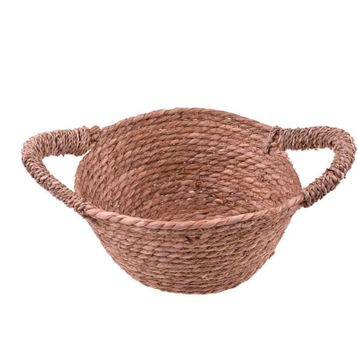Bambum B1118 25 cm Vimini Kulplu Hasır Sepet