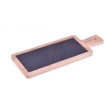 Bambum B1574 Lica Taş Bambu Altlıklı Servis Tabağı