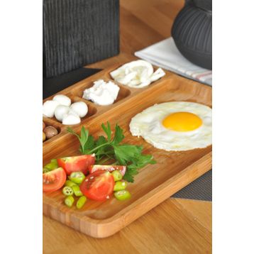 Bambum B2393 Carlin 6 Bölmeli Servis Tabağı