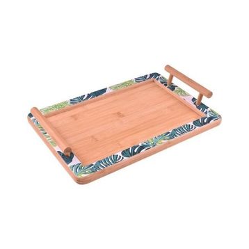 Bambum Botanica Majestic Küçük Dikdörtgen Tepsi