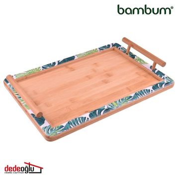 Bambum Botanica Majestic Küçük Dikdörtgen Tepsi