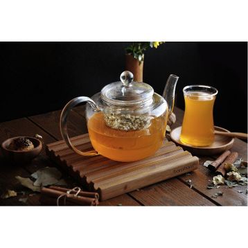 Bambum Folium 800 ml Süzgeçli Demlik