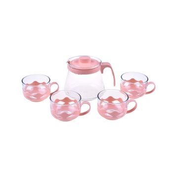 Bambum Guardo Turuncu 5 Parça 600 ml Çay Seti
