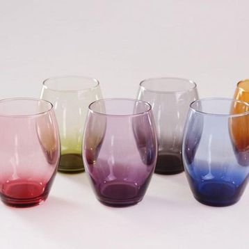 Bambum Inbow 6'Lı 390 ml Meşrubat Bardağı