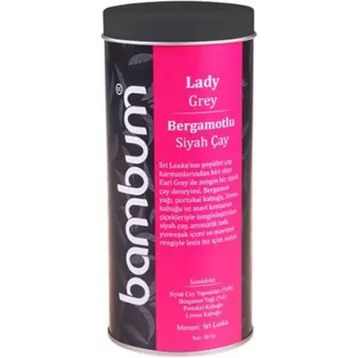 Bambum Lady Grey - Bergamotlu Siyah Çay