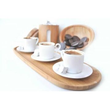 Bambum Latte Dikdörtgen Tepsi