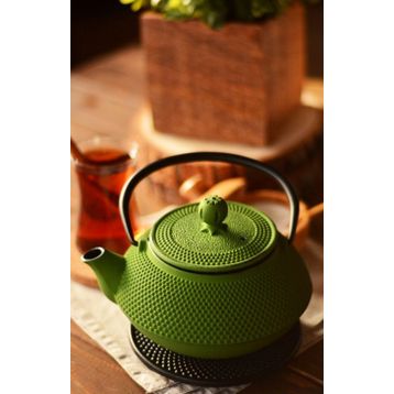 Bambum Linden Fıstık Yeşili 750 ml Döküm Demlik