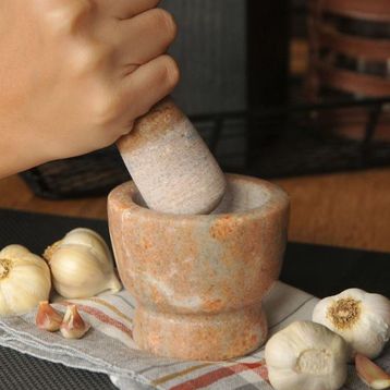 Bambum Mano Portakal Çiçeği Taş Havan