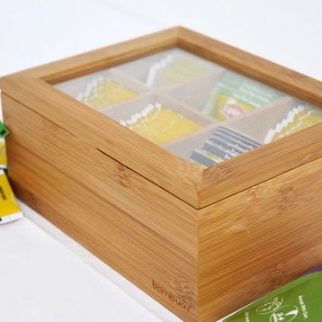 Bambum Misto Çay Saklama Kabı