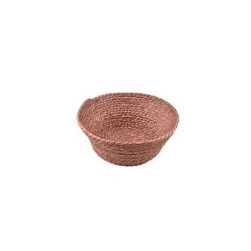 Bambum Oser Yuvarlak 30 cm Hasır Sepet