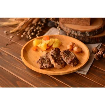 Bambum Penne 25 cm Yuvarlak Tabak