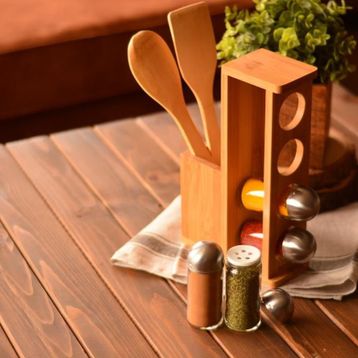 Bambum SiTAL 7 Parça Kaşıklıklı Baharat Seti