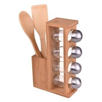 Bambum Sital Kaşıklıklı 4'lü Baharatlık