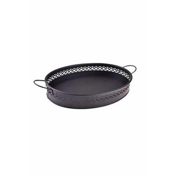 Bambum T1340 Sirenia Kulplu Oval Tepsi