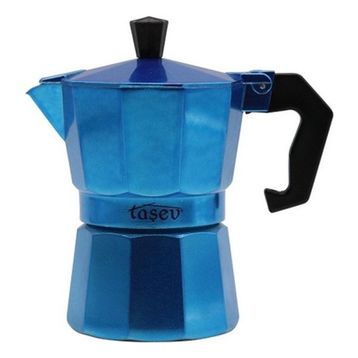 Bambum Taşev Piccolo Mavi Moka Pot 6 Fincan