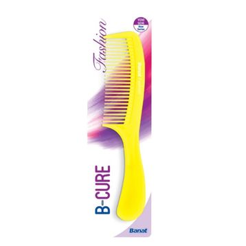 Banat B-cure Fashion 108 Saplı Büyük Tarak Sarı