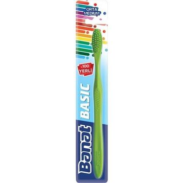 Banat Basic Orta Sertlik Yeşil Diş Fırçası