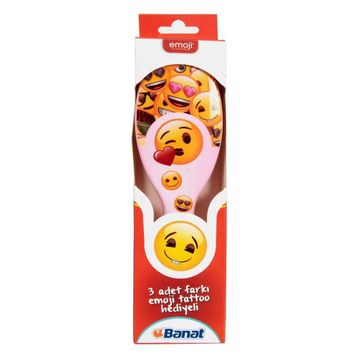 Banat Emoji Saç Fırçası