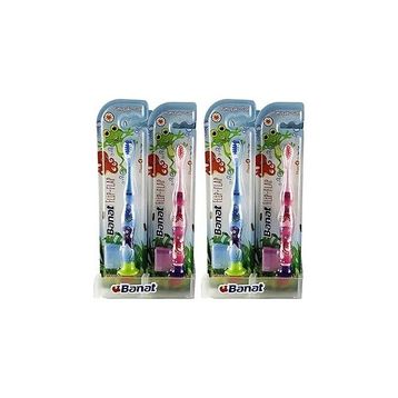 Banat Flip Flap 2'li Paket Çocuk Diş Fırçası