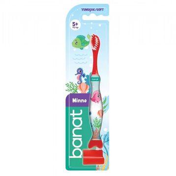 Banat Minno 5+ Yumuşak Çocuk Diş Fırçası