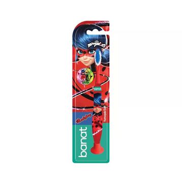 Banat Miraculous Ladybug 5+ Yaş Kırmızı Yumuşak Diş Fırçası