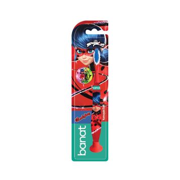 Banat Miraculous Ladybug 5+ Yaş Kırmızı Yumuşak Diş Fırçası