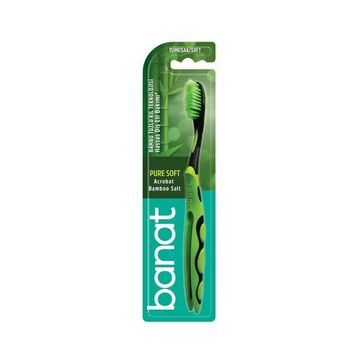 Banat Nature Bamboo Salt Bambu Tuzlu Kıl Yapısı Yumuşak Diş Fırçası