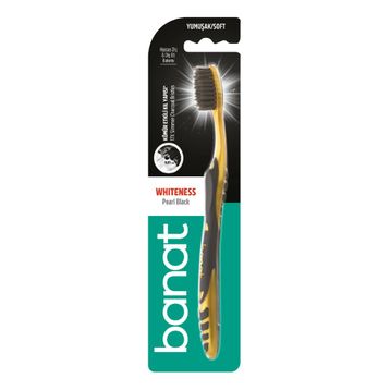 Banat Pearl Black Charcoal Yumuşak Diş Fırçası
