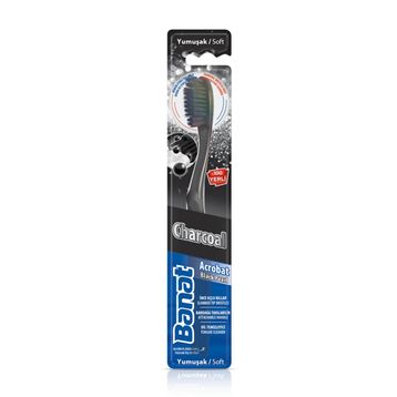 Banat Pearl Black Charcoal Yumuşak Diş Fırçası