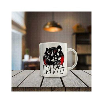 Banda Kiss Baskılı Kupa
