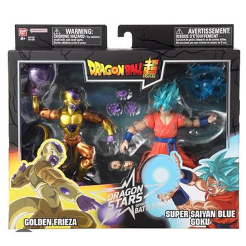 Bandai 37169 Dragon Ball Super Saiyan Blue Goku vs Golden Frieza Mücadele Paketi