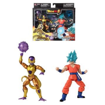 Bandai 37169 Dragon Ball Super Saiyan Blue Goku vs Golden Frieza Mücadele Paketi