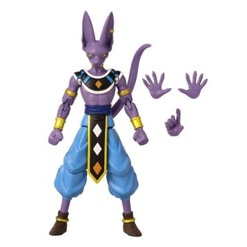 Bandai BDB35855-36894 Dragon Ball Yıldızları Beerus 16 cm Poz Verilebilir Figür
