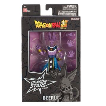 Bandai BDB35855-36894 Dragon Ball Yıldızları Beerus 16 cm Poz Verilebilir Figür