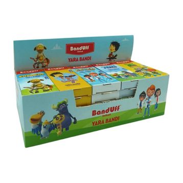 Banduff 25x10'lu Lisanslı Çocuk Paketi Yara Bandı