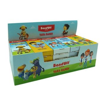Banduff 25x10'lu Lisanslı Çocuk Paketi Yara Bandı