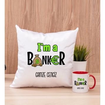Bankacı Kırmızı Kupa Bardak