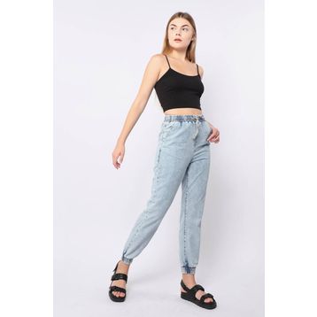 Banny Jeans Açık Mavi Kadın Lastikli Jogger Pantolon