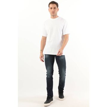 Banny Jeans Erkek Lacivert Orta Bel Taşlanmış Jean Pantolon