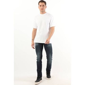 Banny Jeans Erkek Lacivert Orta Bel Taşlanmış Jean Pantolon