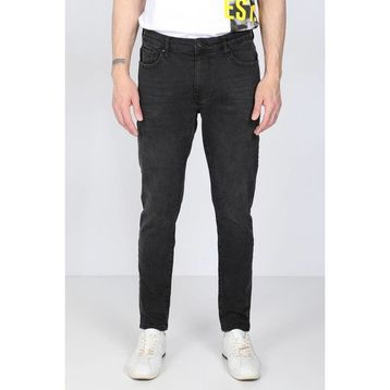 Banny Jeans Erkek Siyah Straight Fit Jean Pantolon