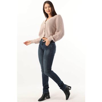 Banny Jeans Kadın Lacivert Orta Bel Jean Pantolon