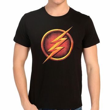 Bant Giyim Flash Siyah Erkek T-shirt