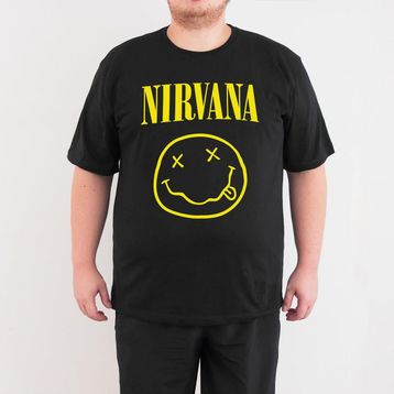 Bant Giyim Nirvana Siyah Erkek T-shirt