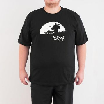 Bant Giyim Seven Samurai Siyah Erkek T-shirt