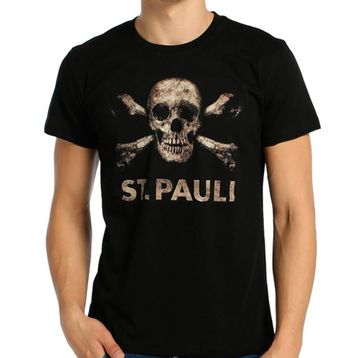 Bant Giyim St. Pauli Siyah Erkek T-shirt
