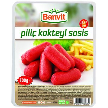 Banvit 500 gr Piliç Kokteyl Sosis