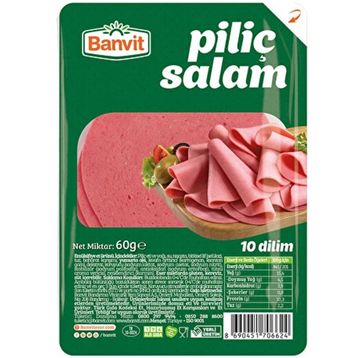 Banvit 60 gr Piliç Dilimli Salam