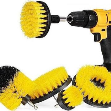 Banyo Küven Duşakabin Temizleme Çok Amaçlı Matkap Uyumlu Fırça Seti