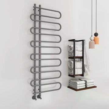 Banyocu 600x1400 Antrasit Zante Dekoratif Havlupan